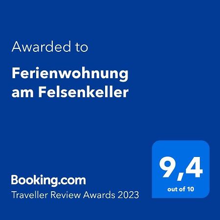 Ferienwohnung Am Felsenkeller Ebrach Eksteriør billede